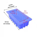 Loaf Bar Soap Mold 900gm - Image 2