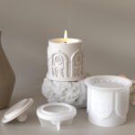 Palace House Storage Jar Silicone Mold
