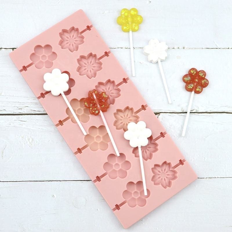 2 Cavity Flower Lollipop Mold 2 Cavity Flower Lollipop Mold