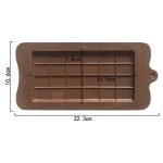 Chocolate Mould with Waffle Shape