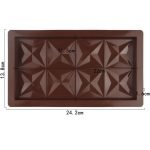 Diamond Shape Large Hole Chocolate Mold