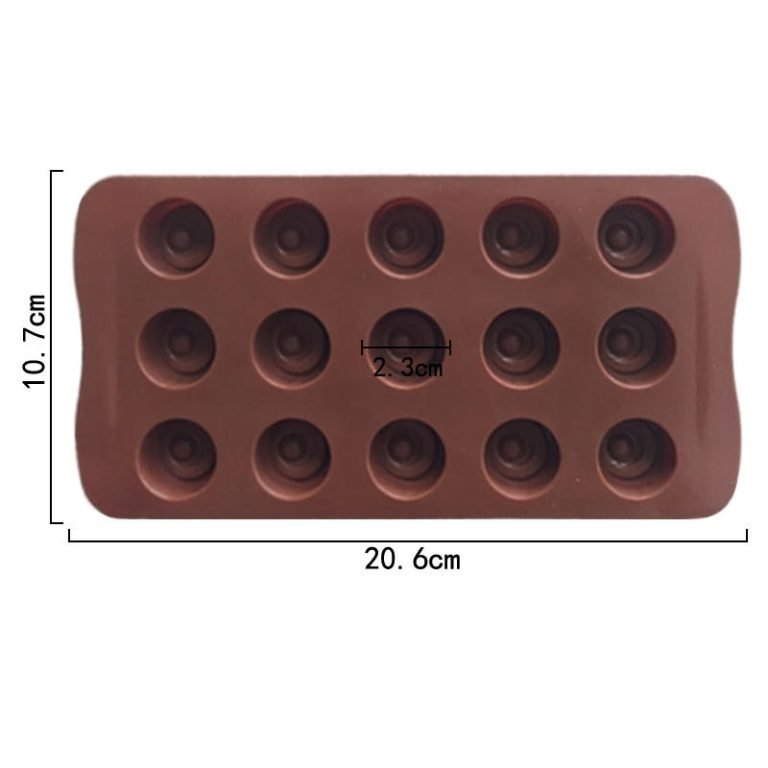 Half Moon Polka Dot Chocolate Mold