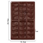 Wave Shape Silicon Chocolate Mold