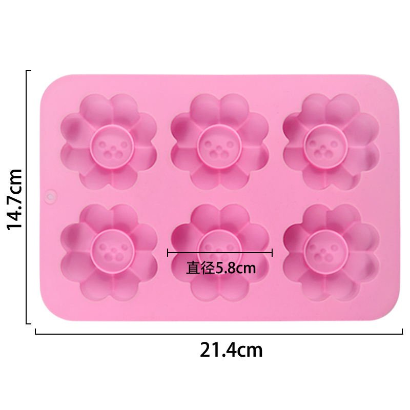 lion Flower Mold 2