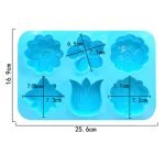 Tulips Silicone 3d Soap Mold
