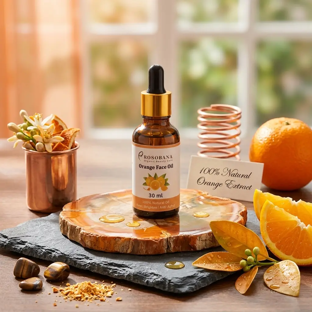 orange face oil