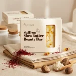 saffron shea butter soap